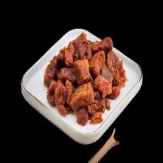 味味屋肉干 原味豬肉角 - 台灣傳統風味零食，口感紮實有嚼勁, 600g, 1個