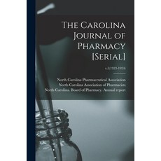 (英文圖書) The Carolina Journal of Pharmacy [serial]; v.5(1923-1924) 平裝版, Legare Street Press, 英文