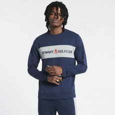 Tommy Hilfiger 摩登經典3D徽章圓領衛衣