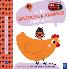 (英文圖書)Lola's Questions & Answers Learning Box: Learn with Chicken (Ages 4+) 精裝版, Yoyo Books, 英文