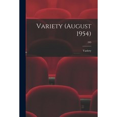 (英文圖書) Variety (August 1954); 195 平裝版, Hassell Street Press, 英文