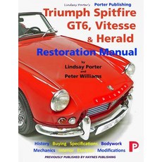 (英文圖書) Triumph Spitfire GT6 Vitesse & Herald Restoration Manual 平裝版, Porter Publishing Ltd, 英文