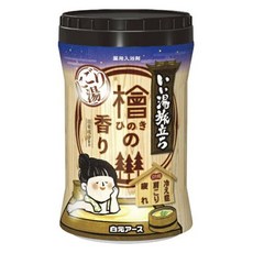 Hakugen Earth 白元 濁湯紀行碳酸浴鹽 檜木香, 600g, 1罐