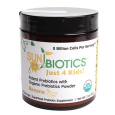 Windy City Organics 益生菌粉 香蕉味, 1組, 57g