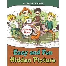 (英文圖書)Easy and Fun Hidden Picture Activity Book 平裝版, Activibooks for Kids, 英文