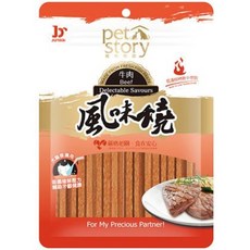 pet story 寵物物語 風味燒 犬貓零食, 雞肉風味絲, 40g, 1包