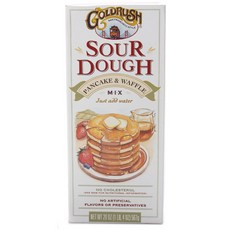 Goldrush 酵母煎餅和華夫餅混合, 1個, 567克