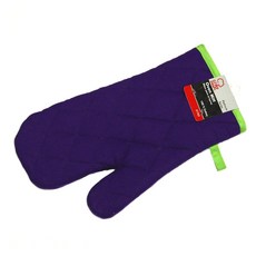 Chef Craft 烤箱手套, 1個, 紫色+綠色