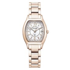 CITIZEN XC Happy Flight系列Eco-Drive電波女款金屬手錶 ES9354-69A