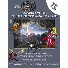 (英文圖書) Assault on the Spider Necromancer's Lair Deluxe Edition 平裝版, Omc, 英文