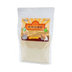 NEW AGE 天然沙漠砂 寵物鼠砂 黃金鼠/三線鼠/楓葉鼠/一線鼠/銀狐鼠/倉鼠/寵物鼠清潔用品, 1.5kg, 1個