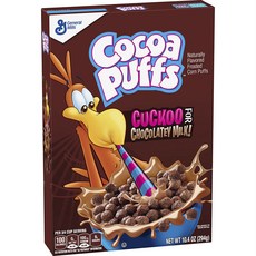 General Mills 可可泡芙麥片, 1盒, 294g