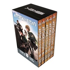 (英文圖書) Attack on Titan Season 3 Part 2 Manga Box Set 平裝版, Kodansha Comics, 英文
