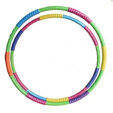 呼拉圈 1斤 環狀橡膠泡棉 內加重鐵管 直徑87cm 安全呼啦圈 台灣製, 多色, 1個, 300g