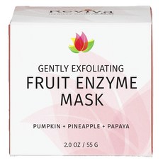 Reviva Labs 溫和去角質水果酵素面膜, 1個, 55g