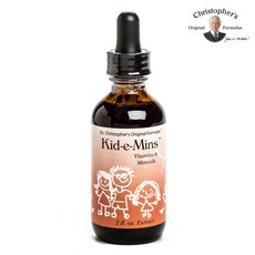 Dr. Christopher's Formulas Kid e Mins維他命礦物質保健滴劑, 1瓶, 59ml