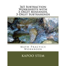 (英文圖書)365 Subtraction Worksheets with 3-Digit Minuends 3-Digit Subtrahends: Math Prac... 平裝版, Createspace Independent Pub..., 英文