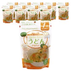 田糜製麵 孩童南瓜烏龍麵, 10個, 100g