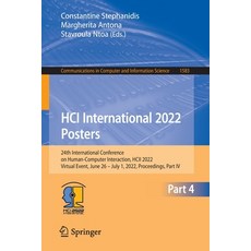 (英文圖書) Hci International 2022 - Posters: 24th International Conference on Human-Computer Interaction... 平裝版, Springer, 英文