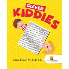 (英文圖書)Clever Kiddies: Maze Books for Kids 4-6 平裝版, Activity Crusades, 英文