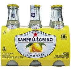 S.PELLEGRINO 聖沛黎洛 氣泡檸檬飲料, 200ml, 6瓶