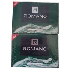 ROMANO 羅曼諾 男士經典清爽香皂 (90g x 4入)
