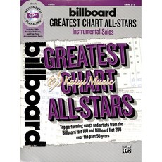 凱翊︱AF Billboard最偉大排行榜金曲小提琴譜：內含CD伴奏、MP3音檔、練習軟體與免費鋼琴伴奏譜, BillboardGreatestCha