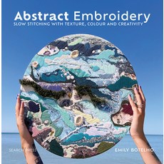 (英文圖書) Abstract Embroidery 平裝版, Search Press, 英文