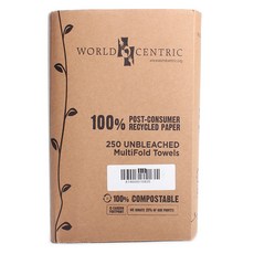 WORLD CENTRIC 消費後回收紙, 1個, 250張