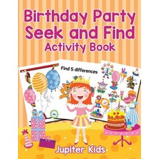 Birthday Party Seek and Find Activity Book 平裝版, Jupiter Kids, 英文