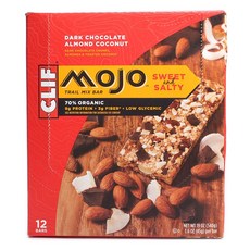CLIF 甜鹹堅果能量棒, 45g, 12入, Chocolate Almond Coconut