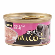 Mico 咪渴 機能貓湯罐/副食罐, 鮪魚+鱈