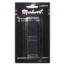 markwort 皮革蝙蝠握把棒球練習用品, 黑色的