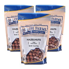 SHILOH FARMS 榛子, 3個, 312克