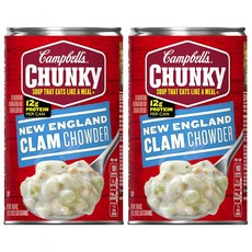 Campbell's 金寶湯 新英倫蛤蜊濃湯, 2罐, 533g