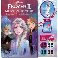 (英文圖書) Disney Frozen 2 Movie Theater Storybook & Movie Projector 精裝版, Studio Fun International, 英文