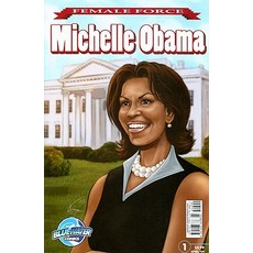 (英文圖書)Female Force: Michelle Obama 平裝版, Tidalwave Productions, 英文