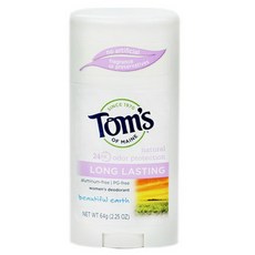 TOMS 24小時持久自然香氛除臭劑, 1個, 64克