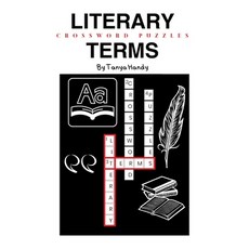 (英文圖書) Literary Terms Crossword Puzzles: The literary crossword puzzle book of common and obscure terms 平裝版, Independently Published, 英文