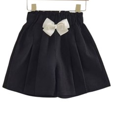 萱寶媽咪baby童裝館 女童褲裙 舒適柔軟 蝴蝶結裝飾 百搭時尚