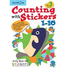(英文圖書)Kumon Counting with Stickers 1-10 平裝版, Kumon Publishing North America, 英文