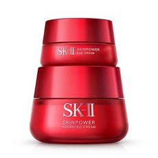 SK-II Skin Power系列護膚組 致臻肌活乳霜 80g+肌活眼霜 15g, 1個