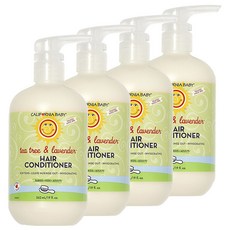CALIFORNIA BABY 加州寶寶 護髮素茶樹 薰衣草香, 4個