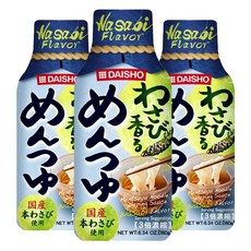 DAISHO 大逸昌 山葵風味麵味露, 3瓶, 180g