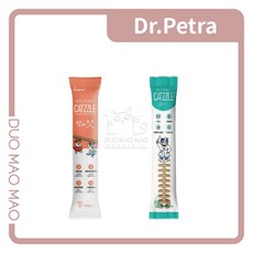 【DuoMaoMao】Dr.Petra沛特拉醫生貓咪潔牙棒，多種口味選擇，酥脆口感，幫助清潔牙齒，保持口腔健康, 鮭魚
