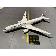 JC 1/400 日本航空 JAL A350 XWB JA0 全金屬飛機模型, 詳見包裝