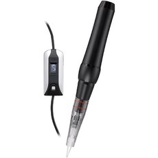 婕媚兒免麻無線紋繡機全拋式一體機，美瞳線紋唇霧眉飄眉眼線專用, 黑色