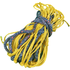 防墜網 建築網 安全網 防護網 1M 1.5M 2.5M 3M - 高空作業安全防護，工地必備, 黃底配彩色, 1個