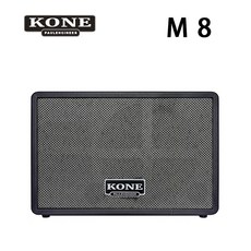 KONE M8 行動便攜式KTV 藍芽音響 8吋低音 搭配2支無線麥克風, 黑色, 1個