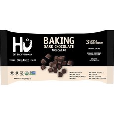 HU 廚房烘焙黑巧克力 0.7 可可, 1個, 255g